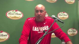 UNLV vs UCLA: Tony Sanchez post-game