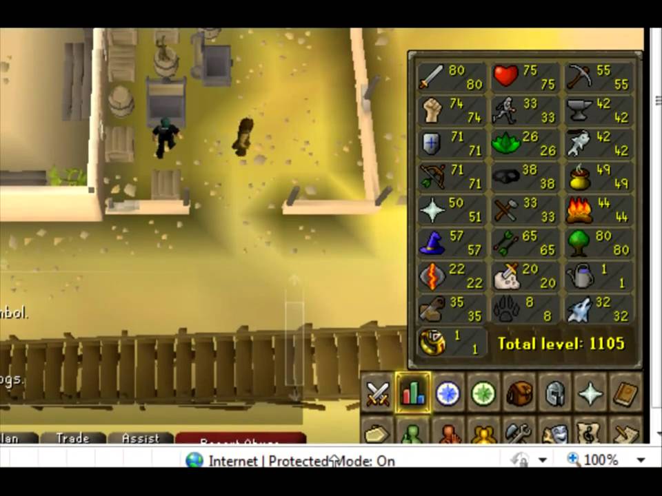 Selling level 96 runescape account $10