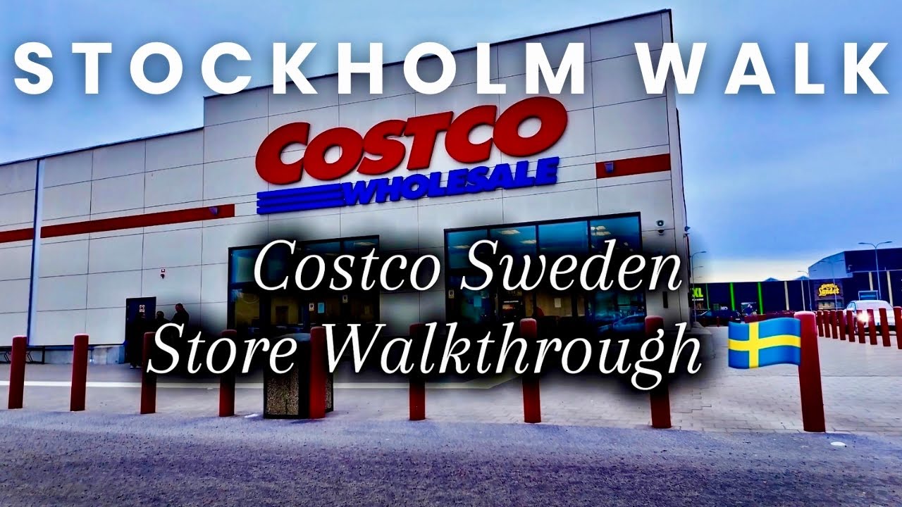 Costco Sweden Walk 🇸🇪 | Inside Costco Täby (Near Stockholm) • 4K Store Tour