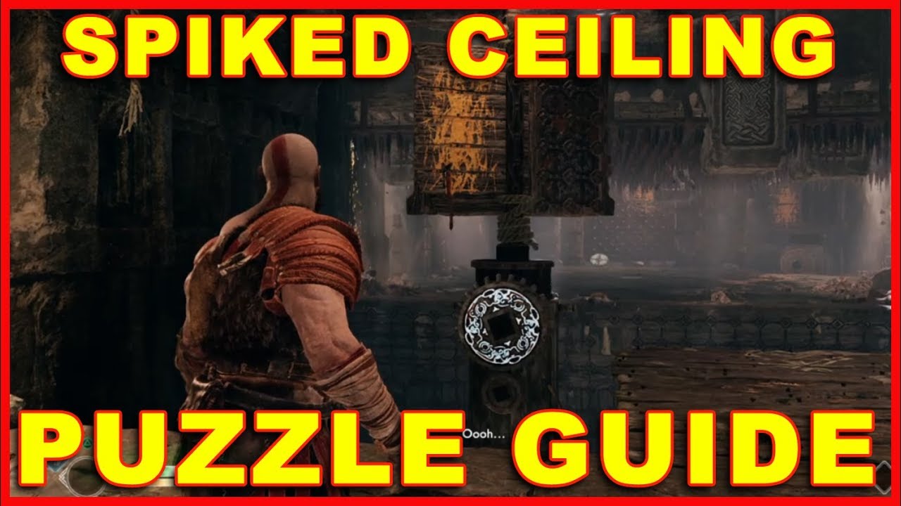 God of War (PS4) Ceiling Spikes Puzzle Walkthrough Guide