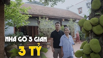 NHÀ GỖ LIM 5 GIAN 2 BUỒN NGỦ,  22 HÀNG CỘT THEO LỖI CỔ TRUYỀN BẮC BỘ