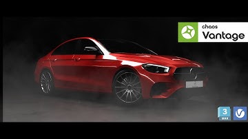 Chaos Vantage 2.3.0 Mercedes Benz E Class AMG line | Car Reveal Animation 2024 | CHAOS VANTAGE 2.3