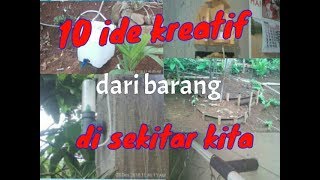 Ide Kreatif Dari Barang Bekas