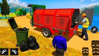 Tuk Tuk Garbage Truck Driver - Rickshaw Driving Simulator 3D - Android GamePlay screenshot 4