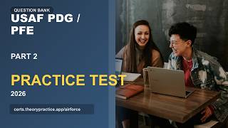 USAF PDG / PFE Practice Test 2026 Part 2 | 50 Questions and Answers | Exam Prep