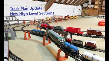 Some Major Track Extension Updates, A Trip Around The Tri-ang Super 4 Layout With The R.758 Hymek.