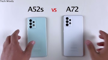 SAMSUNG A72 vs A52s 5G | SPEED TEST