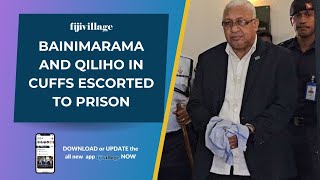 Bainimarama and Qiliho in cuffs escorted to prison | 09/05/2024