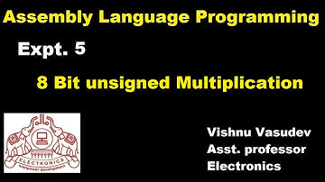 8 bit unsigned Multiplication