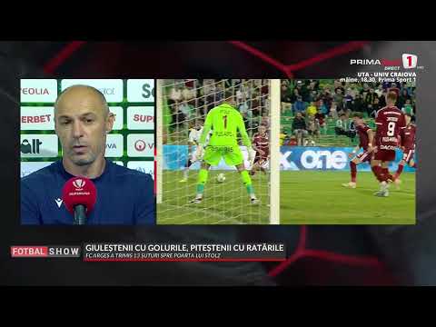 Andone anunță o schimbare importantă la FC Argeș. ”După etapa a 8-a tragem linie”