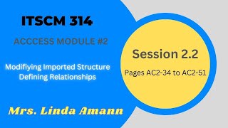 Access Module 2 AC2 34 to AC2 51
