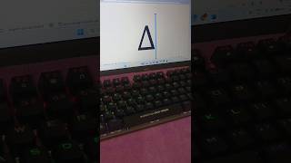Delta Symbol in Microsoft Word #keyboard #altxcode #typing #keyboardshortcuts #windows #computer