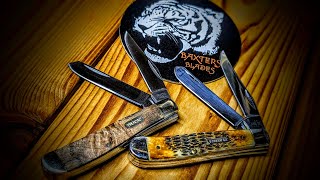 Buck Knives 382 Burlwood Trapper Vs. Case Mini Trapper Which one is Better
