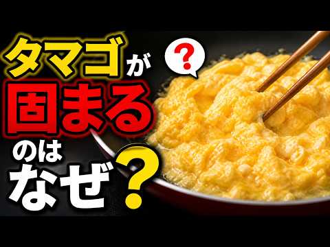 卵が加熱で固まる理由｜タンパク質変性の仕組みを科学的に解説