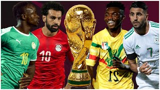 LES 10 PAYS AFRICAINS QUALIFIÉS POUR LES BARRAGES DE LA COUPE DU MONDE 2022 LES 10 PAYS AFRICAINS QUALIFIÉS POUR LES BARRAGES DE LA COUPE DU MONDE 2022