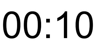 10 Second Timer ⏰🔔 Countdown Timer