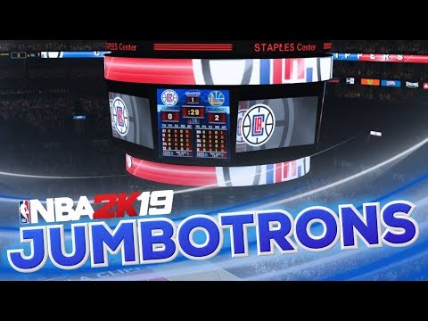NBA Jumbotrons in