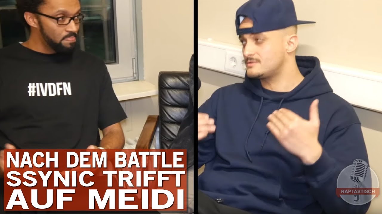 Ssynic trifft nach Battle auf Meidi | Kollegah antwortet