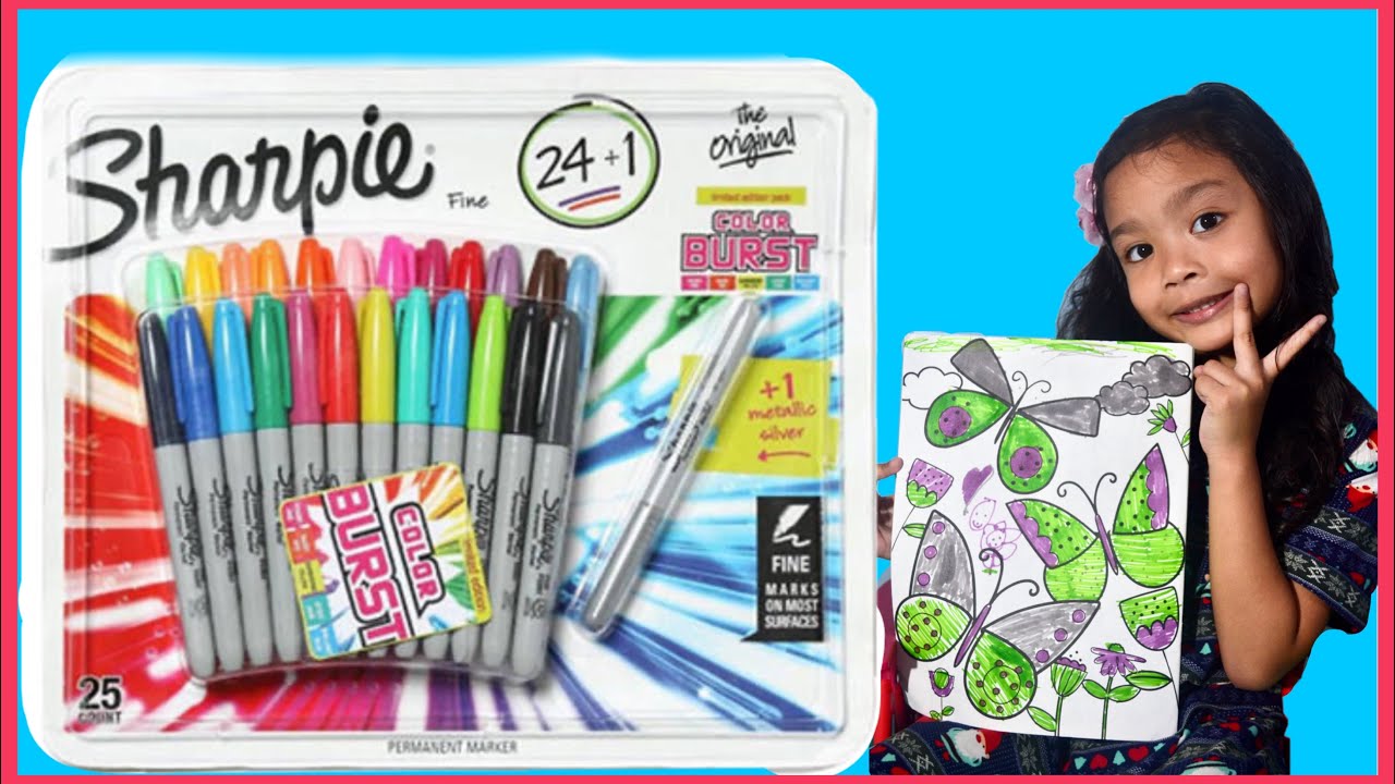 3 MARKER CHALLENGE | SHARPIE MARKER SET
