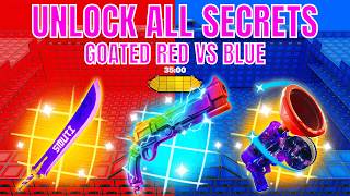 HOW TO GET ALL SECRETS IN GOATED RED VS BLUE - SMUTI MAP SECRETS #fortnite #fortnitecreative #gaming