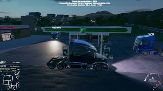 Truck &amp; Logistics Simulator muchas risas y tonterias con la familia