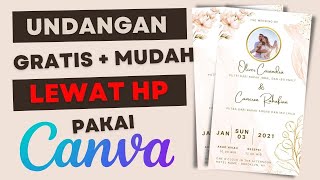 Tercepat! Cara Bikin Undangan Pernikahan Gratis lewat HP dengan Aplikasi Canva screenshot 5