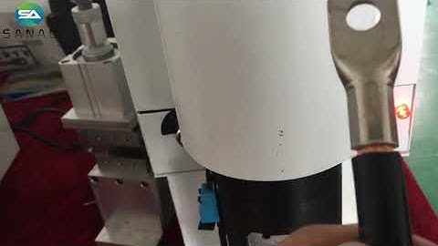 Semi automatic hydraulic terminal crimp machine for charging gun SA-10TY