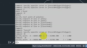 Chuyển 3D Polyline thành 2D Polyline