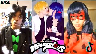 Cosplay Miraculous Ladybug and Chat Noir TikTok #34 🐞