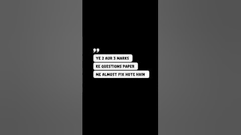 2 & 3 Marks Most Expected | Chapter 1 | BSc CBZ 2nd Sem SEP Syllabus”