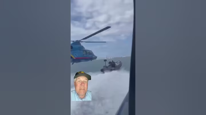 Spanish Coast Guard Run Down Smuggler Boat