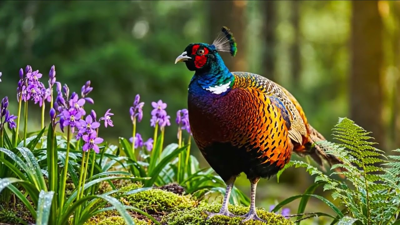 Soothing Bird Ambience & Piano Music | Calm Nature Sounds for Stress Relief