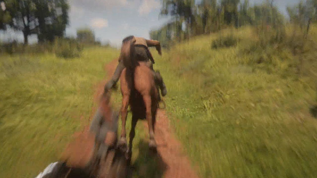 Red Dead Redemption 2 Epic Horse Crash! Travelling At Top Speed! Brutal Death!