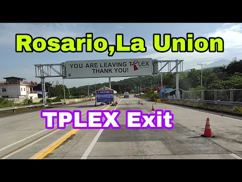 TPLEX Exit-Rosario,La Union.Hanggang dito na lang ang TPLEX. - YouTube