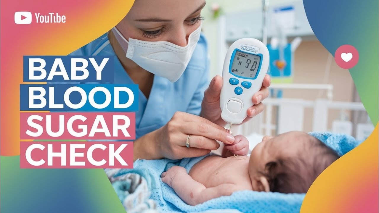 Newborn Baby’s Blood Sugar Test | How to check Newborn Baby Blood Sugar
