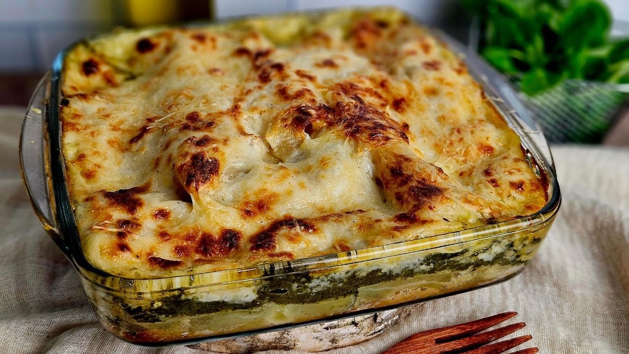 Lasagnes épinards chèvre faciles et gourmandes, recette végétarienne maison à tester absolument