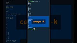 Power of compgen: Exploring Shell Keywords & built-in commands! #shorts #short #linux #ubuntu Wealth