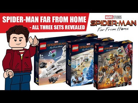 spiderman ffh lego sets