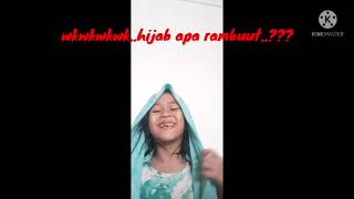 Tutorial Hijab Bocil..
