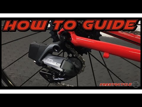 SRAM Force eTap AXS Rear Derailleur Fitting Guide - YouTube