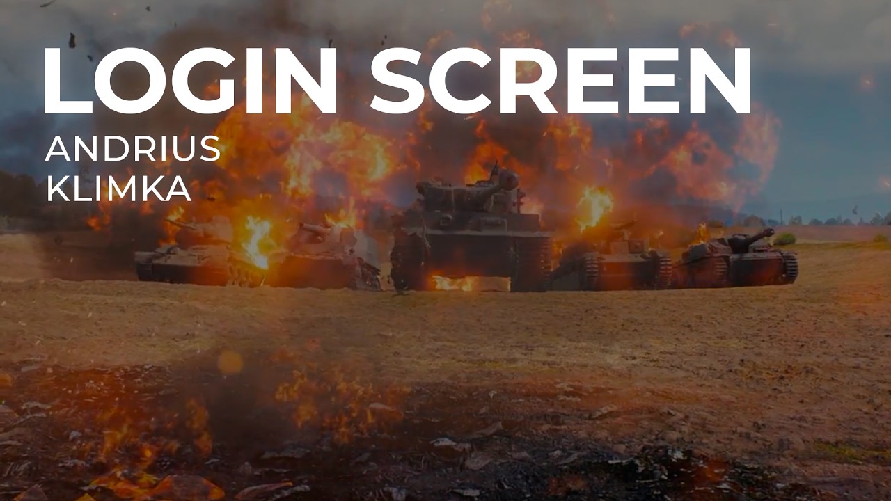 Andrius Klimka & Andrey Kulik  - Intro Login 2018 (World of Tanks OST) - WoT Интро Логин Музыка
