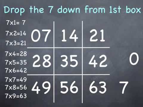 ©Magic Math for 7's Multiplication, Learning the Times Table.flv