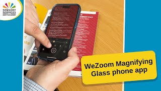 Get close up with WeZoom Magnifying Glass, Assistive Technology Apps and Devices screenshot 1
