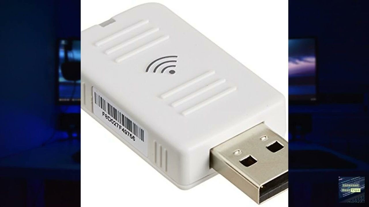 Review - EPSON Projector Wireless LAN Unit ELPAP10 - YouTube