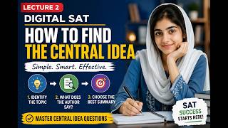 Digital SAT Reading: How to Find the Central Idea