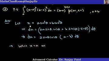 07-Problems on Beta and Gamma Functions-Part-2