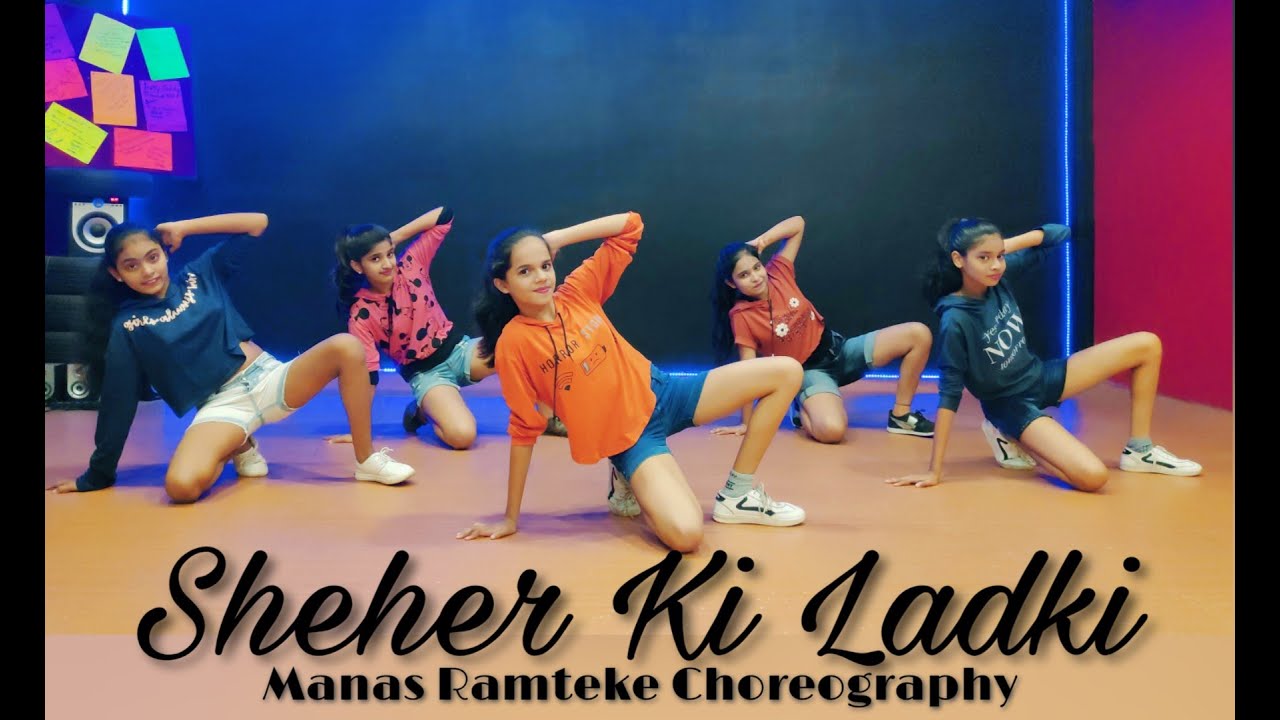 Sheher Ki Ladki Dance  Khandaani Shafakhana  Badshah  Manas Ramteke Choreography