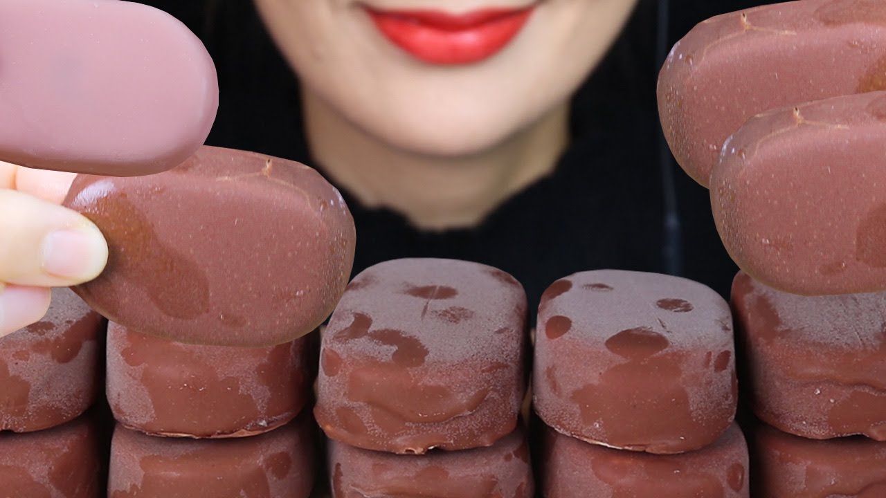 ASMR 🍫 Tico Chocolate Covered IceCream🍫 티코 아이스크림 리얼사운드 3 EATING SOUNDS (No Talking) Mukbang