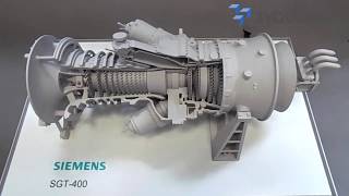 3D Model Siemens SGT-400 Series Gas Turbine - YouTube