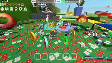 I found a hacker in the Bee Swarm Simulator | ROBLOX